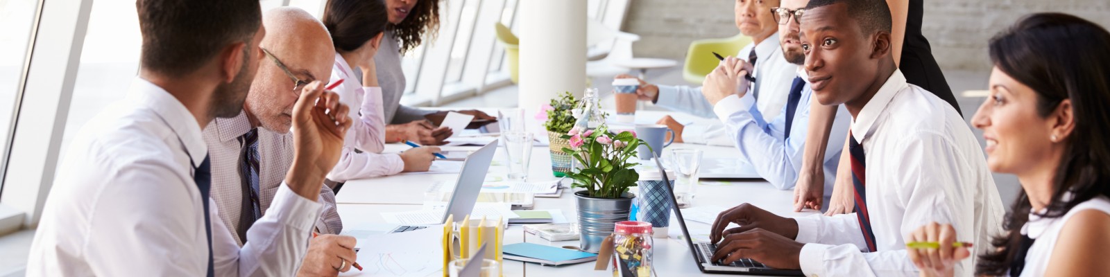 Woman leading workplace training session